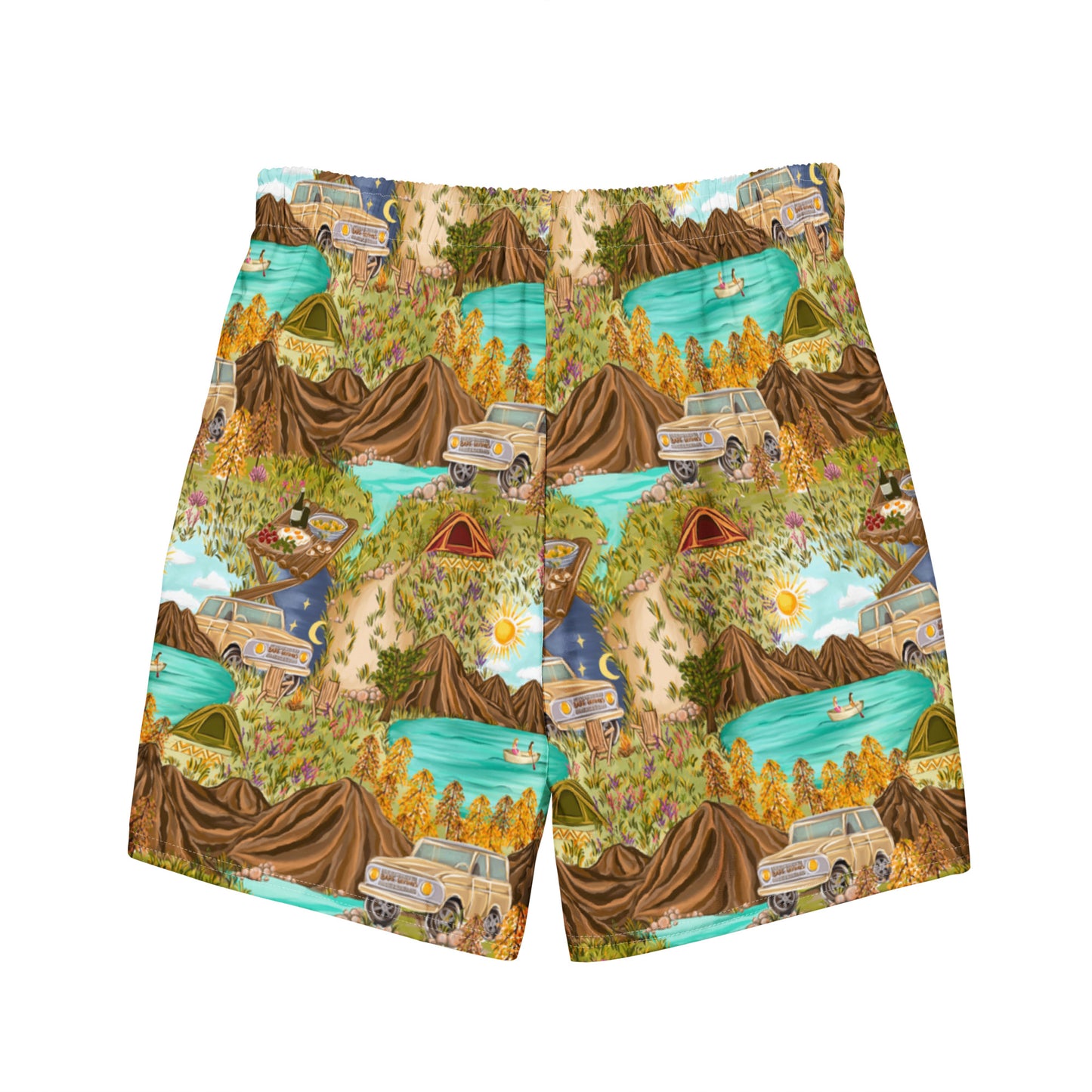 Camp Bare Men's Swim Trunks