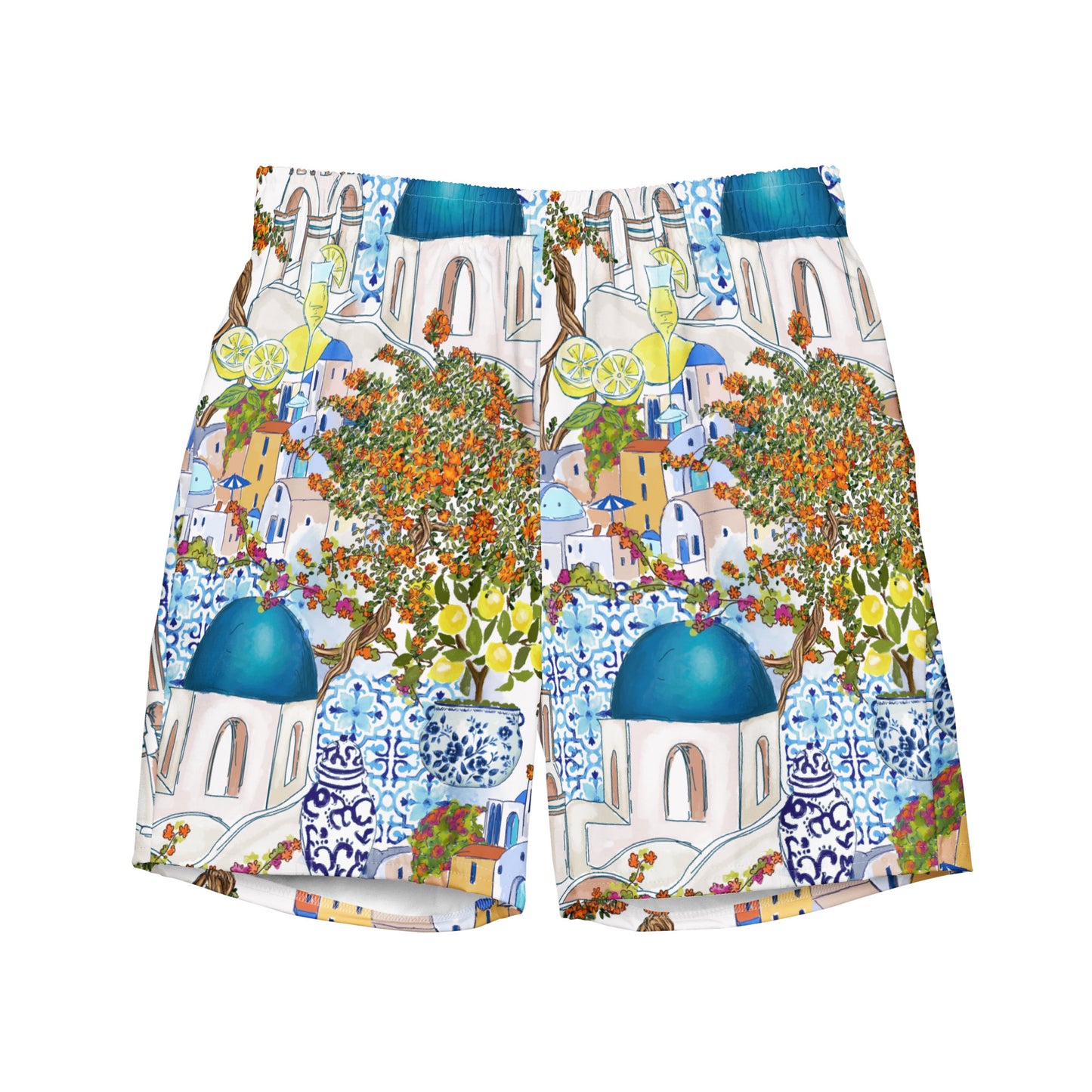 Greece Men's Swim Trunks