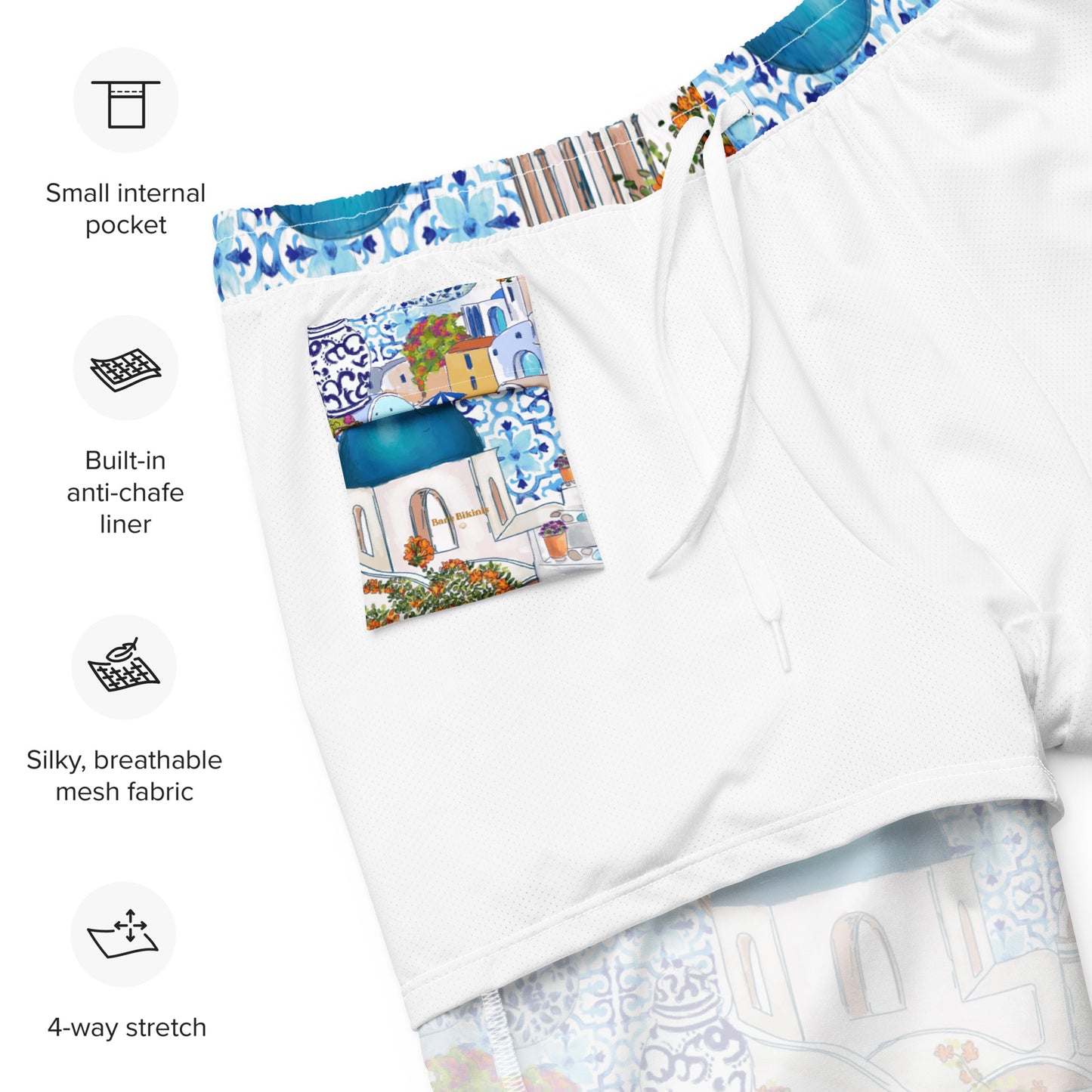 Greece Men's Swim Trunks