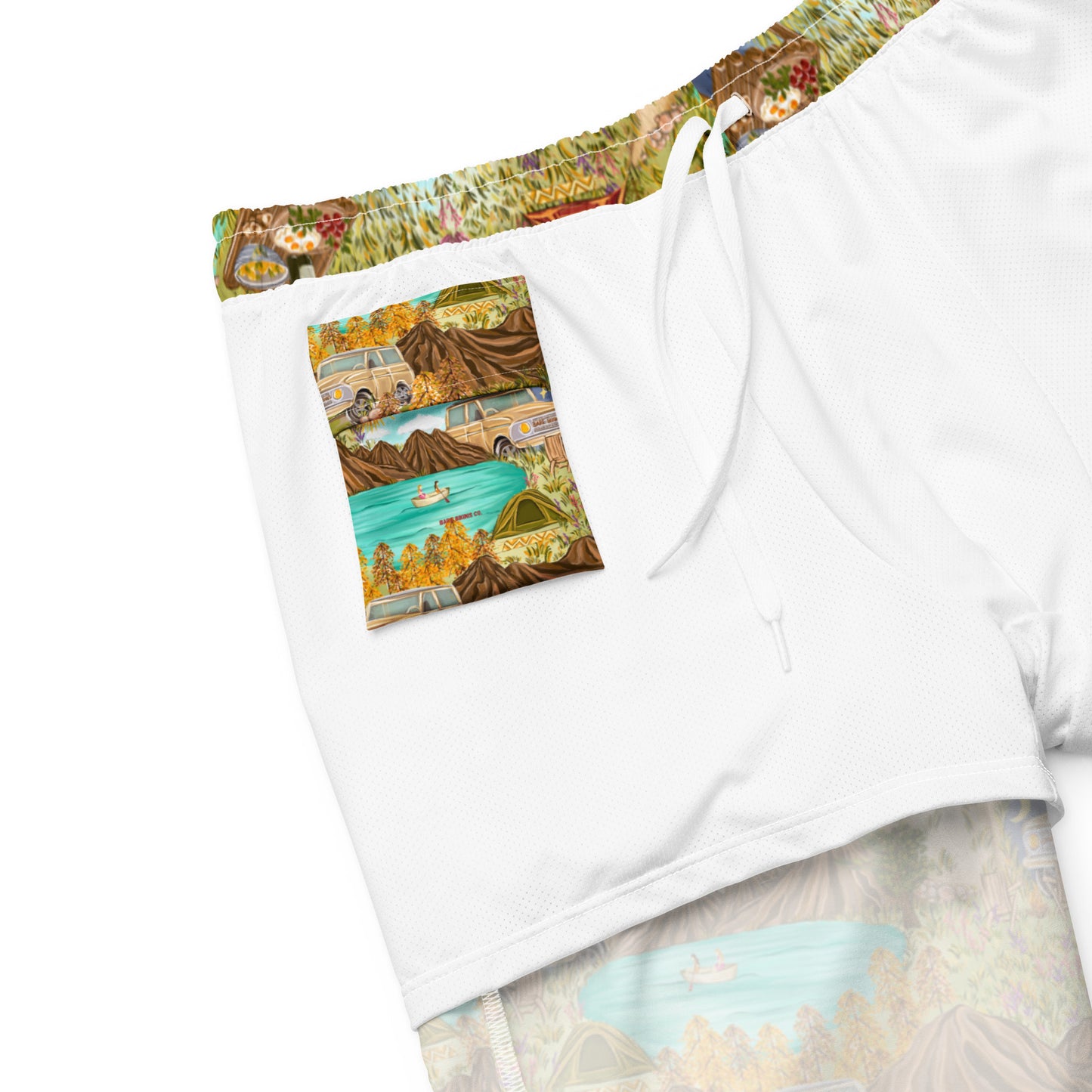 Camp Bare Men's Swim Trunks