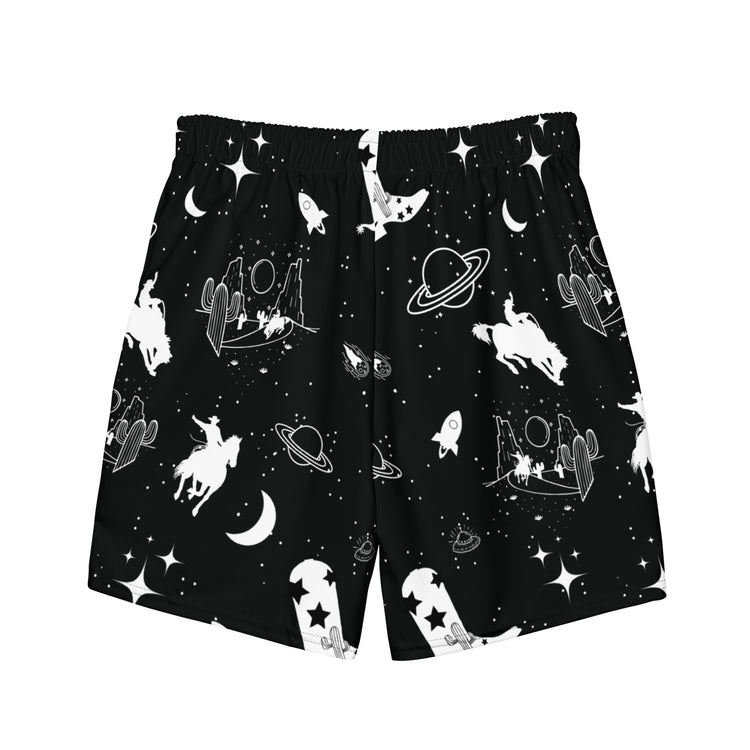 Cosmic Cowboy Men's Swim Trunks