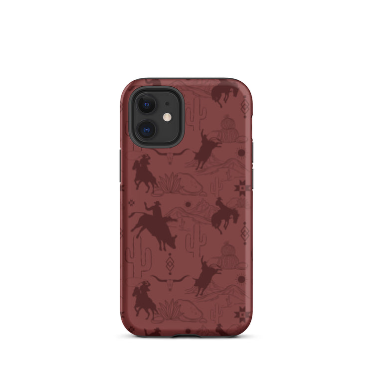 Rodeo Red iPhone Case