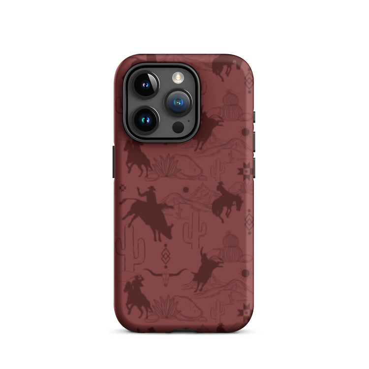 Rodeo Red iPhone Case